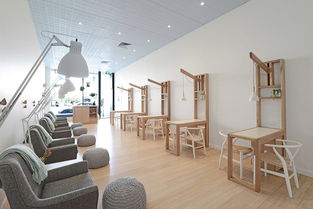 素雅之境 簡約自然風格美甲店的室內(nèi)裝飾設(shè)計